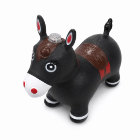 Игрушка-прыгун Конь (музыка), черный