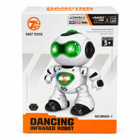 Robot dansator cu telecomandă infraroșu și cablu USB