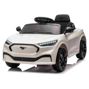 Электромобиль детский Ford Mustang 12V7AH, 2x25W, белый