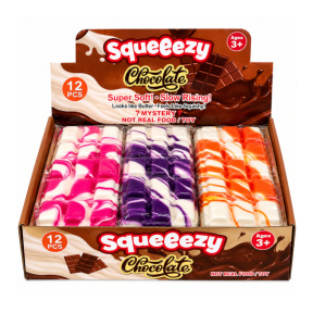 Игрушка-антистресс Squish Daban Chocolate Rainbow mix