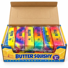 Squishy în formă de unt, multicolor