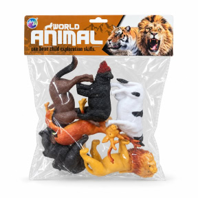 Set 6 figurine animale, 15 cm