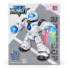 Robot interactiv ROBOCOP cu telecomandă