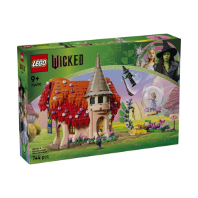 Constructor LEGO Wicked Glinda si Elphaba viziteaza Tara Munchkinilor