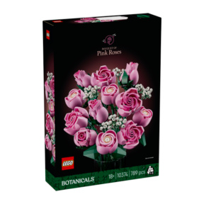 Constructor LEGO Botanicals Buchet de trandafiri roz
