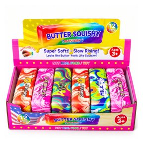 Игрушка-антистресс Squish Butter Rainbow Colorfull