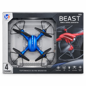 Квадрокоптер Beast детский, синий