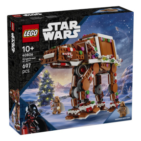 Constructor LEGO Star Wars AT-AT din turta dulce