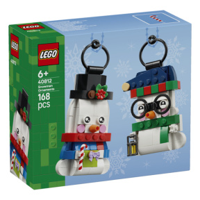 Constructor LEGO Seasonal Ornamente cu oameni de zapada