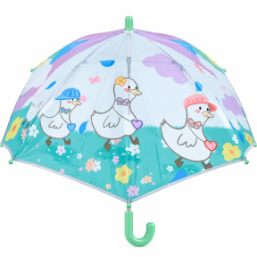 Umbrelă pentru copii cu personaje, asortată, verde