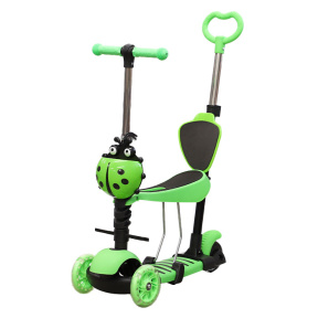 Самокат 3 в 1, салатовый