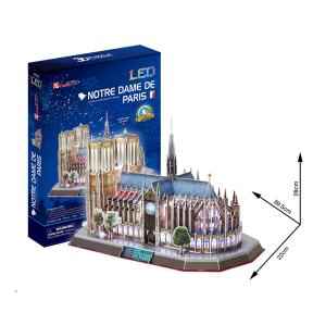 Notre Dame de Paris, 3D puzzle