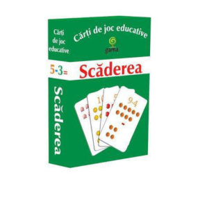 Cărți de joc educative — Scăderea — Gama