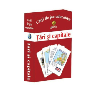 Cărți de joc educative — Țări și capitale — GAMA