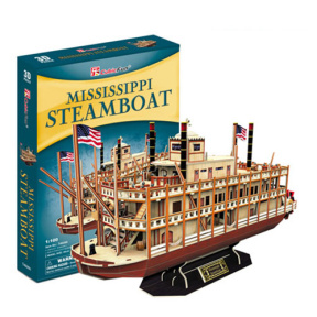 3D PUZZLE Mississippi Steamboat