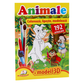 Colorează. Animale