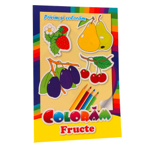 Colorăm. Fructe