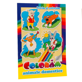 Colorăm. Animale domestice