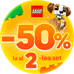 LEGO 50% la al 2lea set
