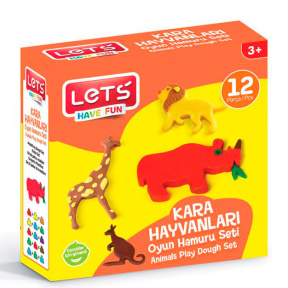 Set de pastă pentru modelare Land Animals