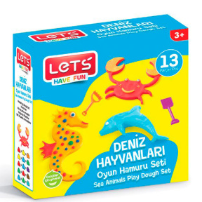 Set de pastă pentru modelare "Creaturi marine"