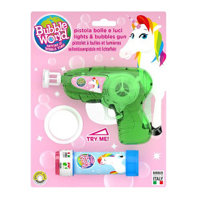 Pistol mediu pentru baloane de săpun Unicorn