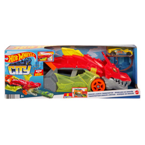 Camion transportator Gură de dragon, Hot Wheels