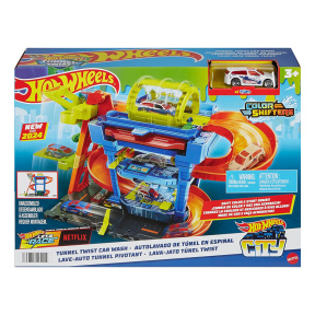 Set de joacă Hot Wheels Tunnel Twist Car Wash