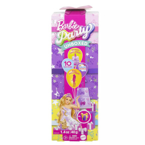 Set de joacă Barbie Unboxed Reveal Petrecere